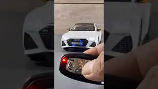 Audi RS7 Sportback Car White 1/18 Diecast Model Car Unboxing #diecast #modelcar #automobile #car