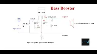 TDA2003 IC amplifier  ।। powerful sound and bass Audio amplifier using TDA2003 IC
