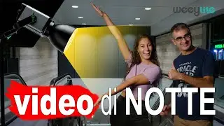 Come Illuminare un Video di NOTTE in ESTERNI con una sola Luce