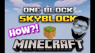 Oneblock SkyBlock Challenge!! ~ Minecraft ~ Mike CantGame