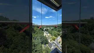 Panoramische lift Pfaffenthal, Groothertogin Charlottebrug Luxemburg