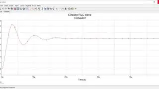 Simulación circuito RLC serie (Parte 1) – Cómo realizar el análisis transitorio en Multisim