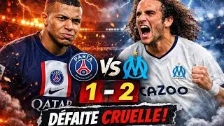 💙❤️ PSG vs OM : combat jusqu’au bout malgré la défaite (2-1)