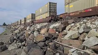 BNSF stinkin trash train.