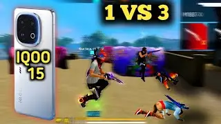 Тест Free Fire Iqoo 15 | Геймплей Iqoo 15 ff | 1 против 4 Iqoo 15