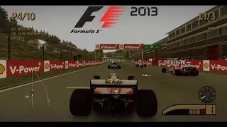 F1 2013 Classic Ferrari F1-87/88C | Michael Schumacher at Spa | Belgian GP Full Race#F12013 #F1Game