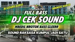 DJ CEK SOUND BOEING MUSIC I FULL BASS GLEERR