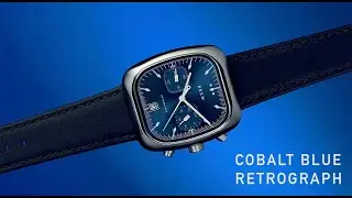Cobalt Blue Retrograph Watch