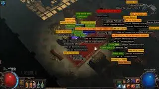 PoE 3.0 Harbinger Uber Lab Loot