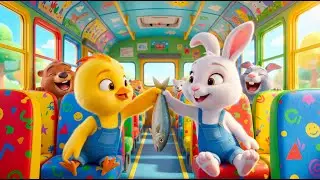 Chicken and Rabbit Best Friends Adventure Cute Animal Poem for Kids GiggleMelon Nursery Rhymes