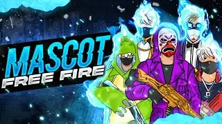 Free Fire Top Mascot Logo Pack | Free Fire Vector Logo Pack | Free Fire Logo Pack | Raptor77