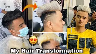 Black to silver hair transformation-nomeeey vlogs