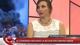 INTERNACIONALES - BRASIL: EL CONGRESO RECHAZ&Oacute; LA CUSACI&Oacute;N CONTRA TEMER