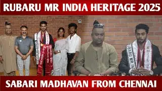 🔴Sabari Madhavan from CHENNAI won Mr. Heritage Worldwide 2025  & Ambassador 2025