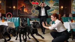 Nimeni nu putea îmblânzi Dogo Argentino-ul Șefului Mafiei până Chelnerița a făcut ceva Inimaginabil!