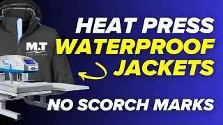 How to Heat Print on Waterproof Jackets (Without Scorching!)