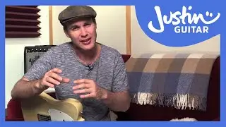 Джазовый жаргон и сленговые термины — Урок джазовой игры на гитаре — JustinGuitar [JA-005]