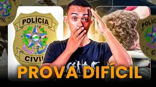 CONCURSO PCES: PROVA PESADA E BANCAS SUBINDO O NÍVEL DO JOGO! 