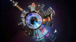 360&deg; Night Drive in China | City Lights & Streets | fidara pathways 