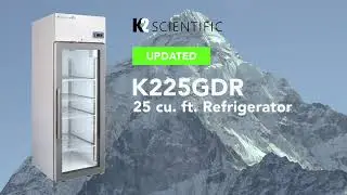 Medical Refrigerator | K225GDR | K2 Scientific