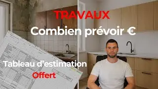 Comment estimer le co&ucirc;t des travaux de r&eacute;novation ? (M&eacute;thode + tableau Excel gratuit)&rdquo;