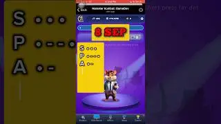 Hamster kombat daily cipher code today 8 Sep I hamster kombat Sep 08 #ciphercodes #hamsterkombat