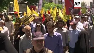 Countdown to destruction of Israel at Iran rally