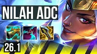 NILAH & Milio vs JINX & Zyra (ADC) | Good KDA: 9/1/5 | KR Diamond | 26.1