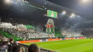 SV Werder Bremen- Mega Choreo zum Rückrundenstart gegen Eintracht Frankfurt 