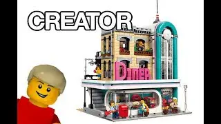 LEGO Creator Amerikanisches Diner (Set 10260) - LEGO Speed build