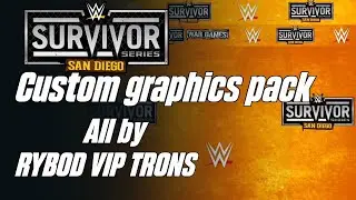 WWE Survivor Series and War Games graphics pack 