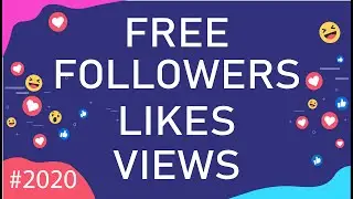 How To Get INSTAGRAM Followers FOR FREE (2020) | FREE Instagram LIKES | 100% SAFE & REAL | IG HACK ⭐
