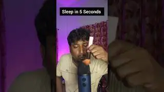 sleep in 5 Seconds #asmr #shorts #sleep #asmrshorts