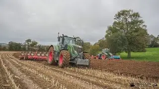 FENDT 927 & 720 | Labour et Semis de blé 2020 |