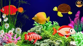 Bedtime Lullabies and Calming Undersea Animation🌙Beat Insomnia in 3 Minutes 💖#520