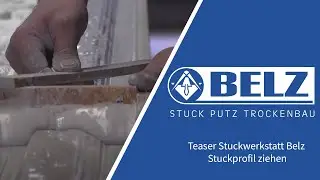 Teaser Stuckwerkstatt Belz Stuckprofil ziehen