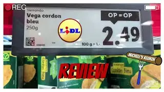 Vegetarische Cordon Bleu van Lidl | Review | Michell's Keuken