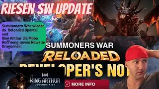 Summoners War Reloaded, Riesen Update +News zu King Arthur und Dragonheir. SW Live Twitch Stream!