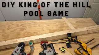 DIY King of the Hill billiards game build (part 1) 