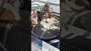 Automated High Pressure Waterblasting an Evaporation Chest
