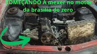 Começando a mexer no motor da brasilia do zero