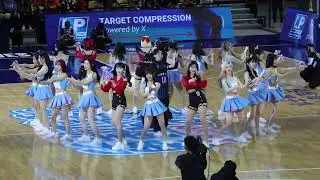 Fubon Angels 2024富邦勇士應援曲 歐巴～撒拉嘿勇主題日 2024/12/29 #fubonangels #富邦勇士啦啦隊 #富邦勇士 #籃球 #職籃  #plg #應援曲