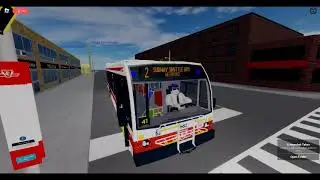 (Roblox) TTC East York Free Drive 2016 NovaBus LFS (Old Livery) [8582] Line 2 To Castle Frank Stn