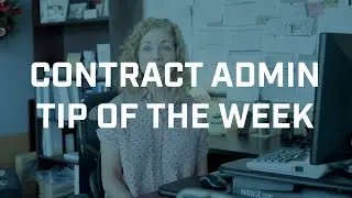 Phone Availability | Contract Admin Tip of the Week