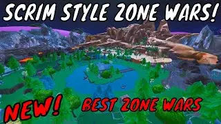NEW Scrim Style Zone Wars Map! (Fortnite Creative)
