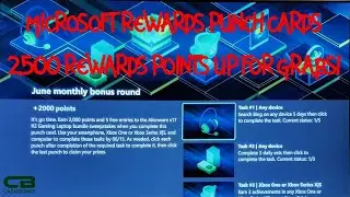 Microsoft Rewards Top 10 & June 2022 Monthly Bonus Round Punch Cards & Xbox Game Pass Review!