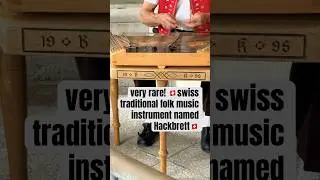 Rare! Swiss Hackbrett 🇨🇭#switzerland #swiss #folklore #folkmusic