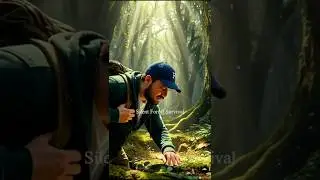 I Built a Secret Underground Shelter in the Forest | Silent Survival