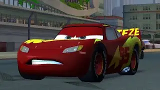 Lightning McQueen (Rust Eze Racing Center) - Cars 2 The Video Game | PC Mod Gameplay Showcase