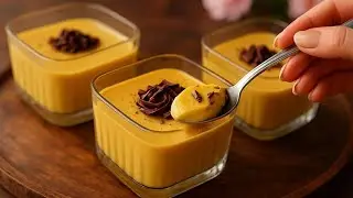 Dessertrezept mit 3 Zutaten! Kein Ofen!Schnell und lecker!Keine Maisst&auml;rke!